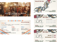 Sunny Ave Hair Salon Price List & Coupons designed by SH Designs
