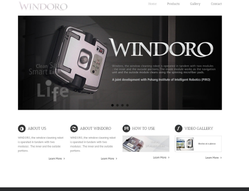 Windoro Website Design